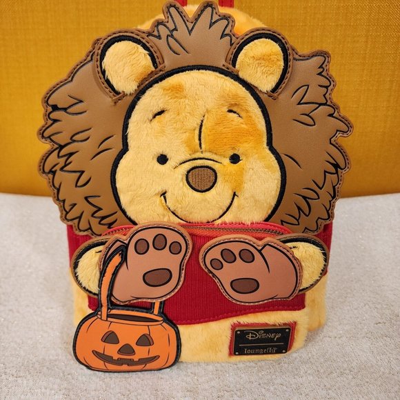 Loungefly Disney Winnie the Pooh Lion Halloween Costume Cosplay Mini Backpack main image 13